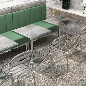 Großhandel B2B Restaurantmöbel aus Edelstahl für Restaurant Sofa